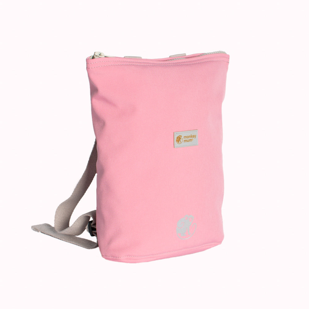 Zainetto softshell per bambini Monkey Mum® - Zucchero filato