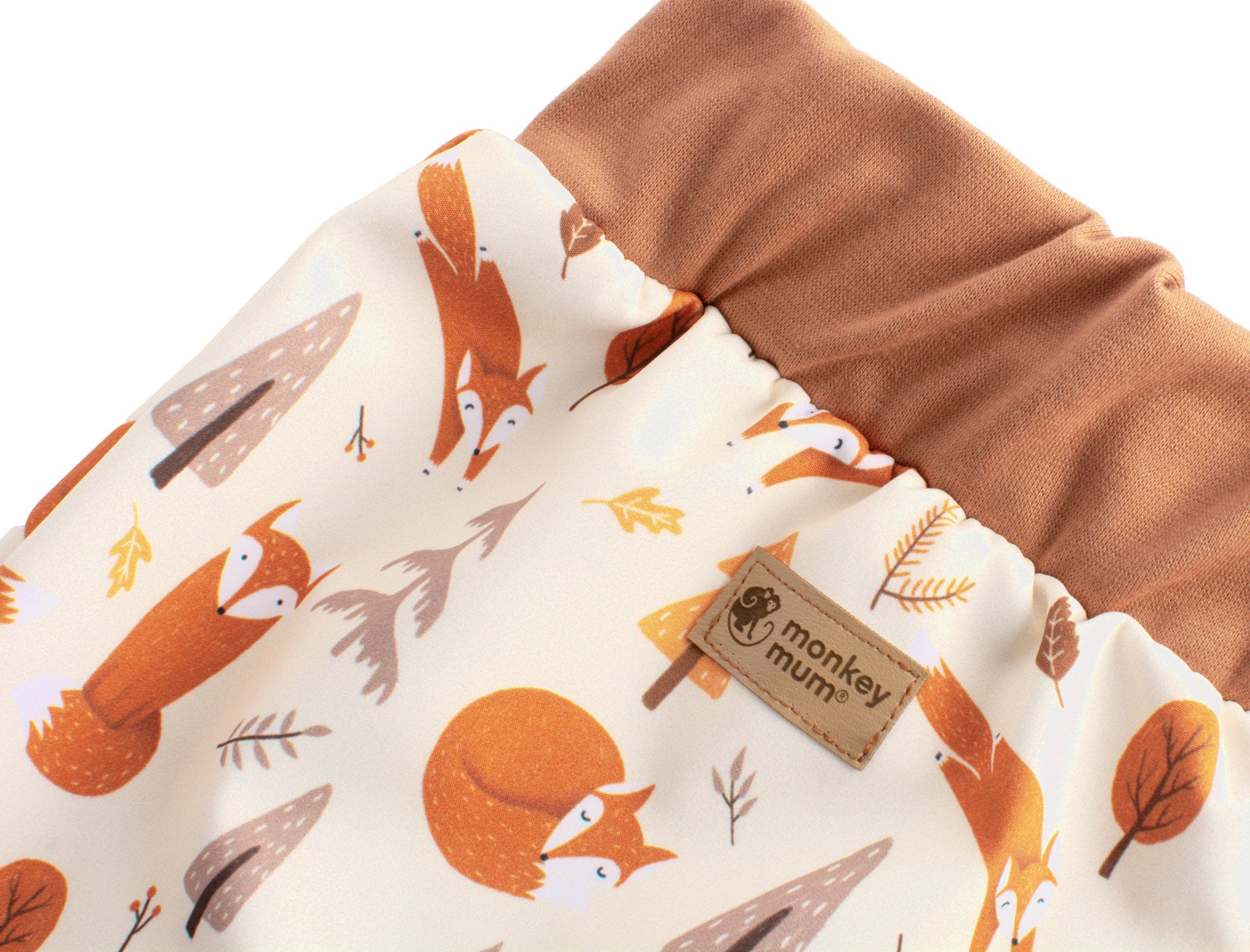 Pantaloni softshell per bambini con membrana Monkey Mum® - Giochi della volpe