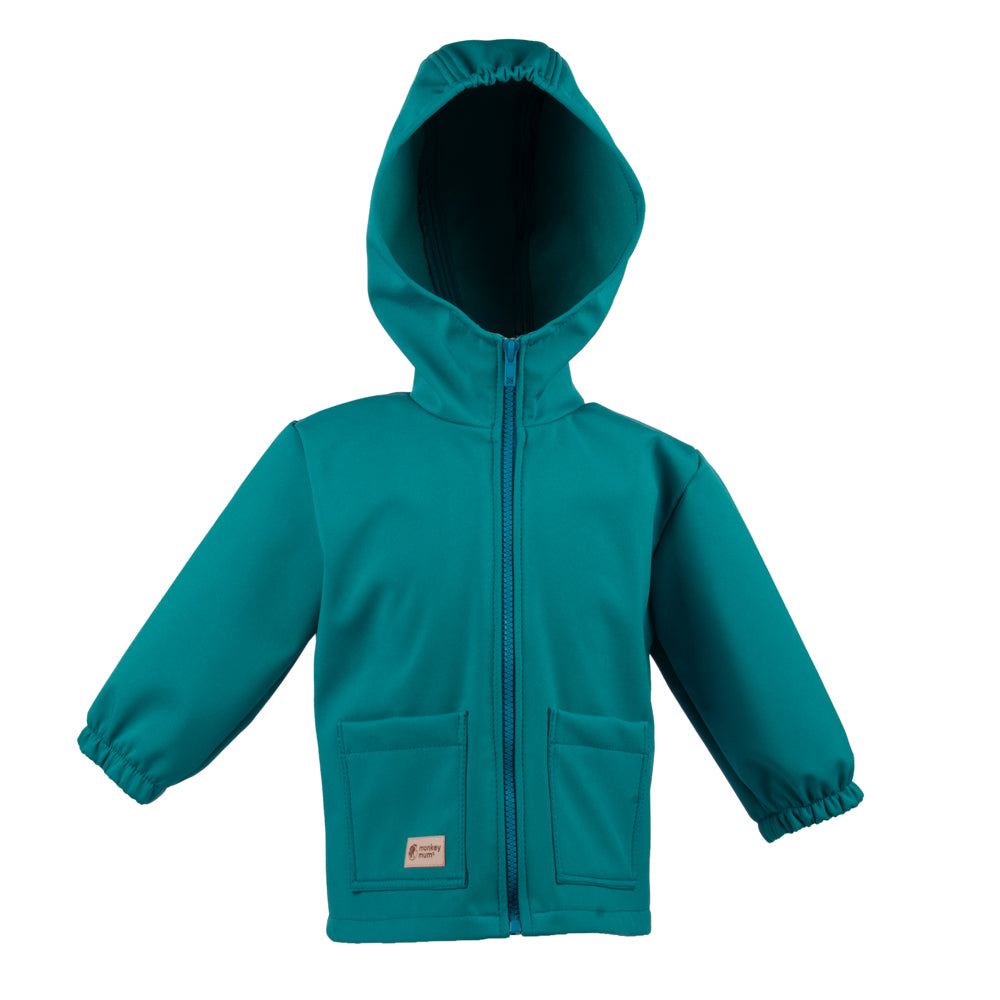 Giacca softshell per bambini con membrana Monkey Mum® - Allegra lucertola