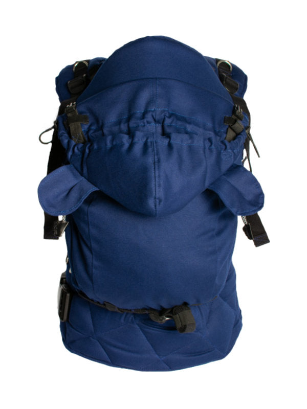 Cappuccio leggero per marsupio Carrie Monkey Mum® - Blu marino