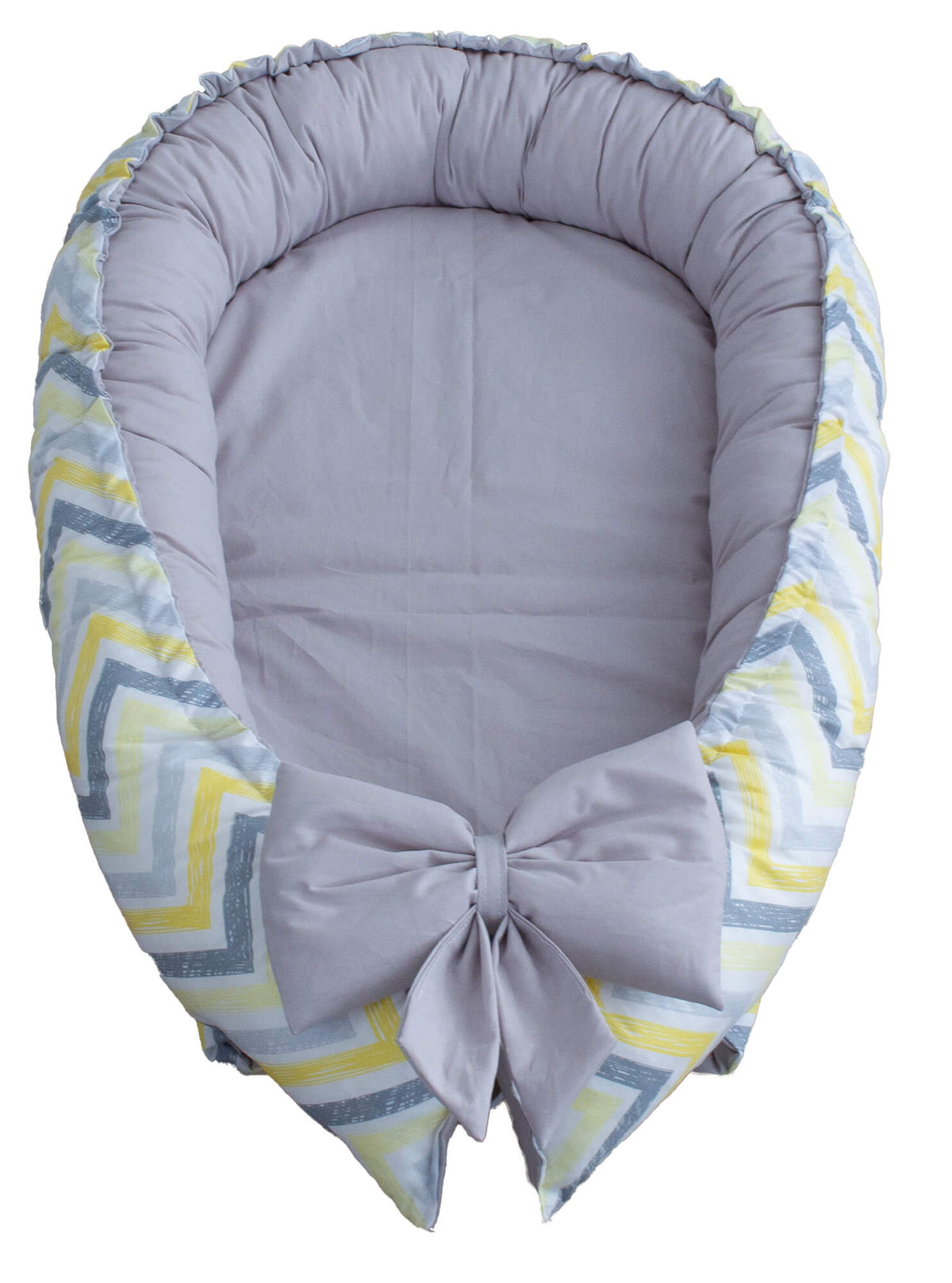 Nido neonati - Cikcak Yellow Grey