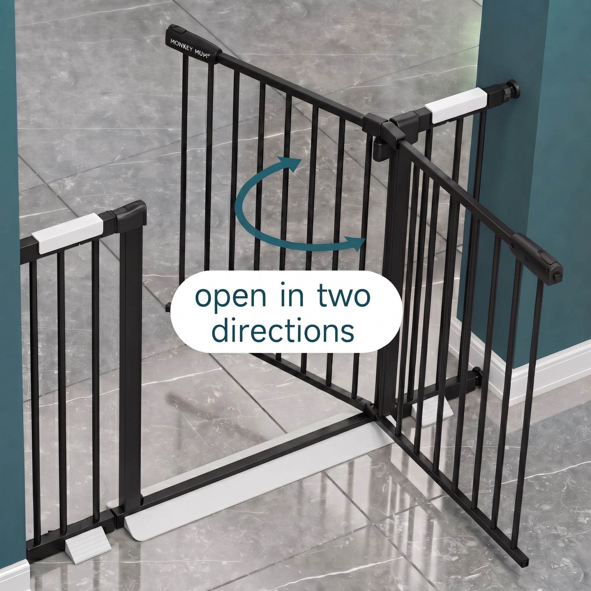 Barriera di sicurezza Monkey Mum® – Nera