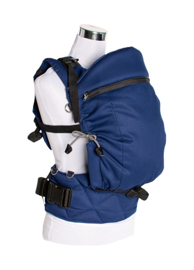 Monkey Mum® Marsupio ergonomico evolutivo Carrie - Blu navy