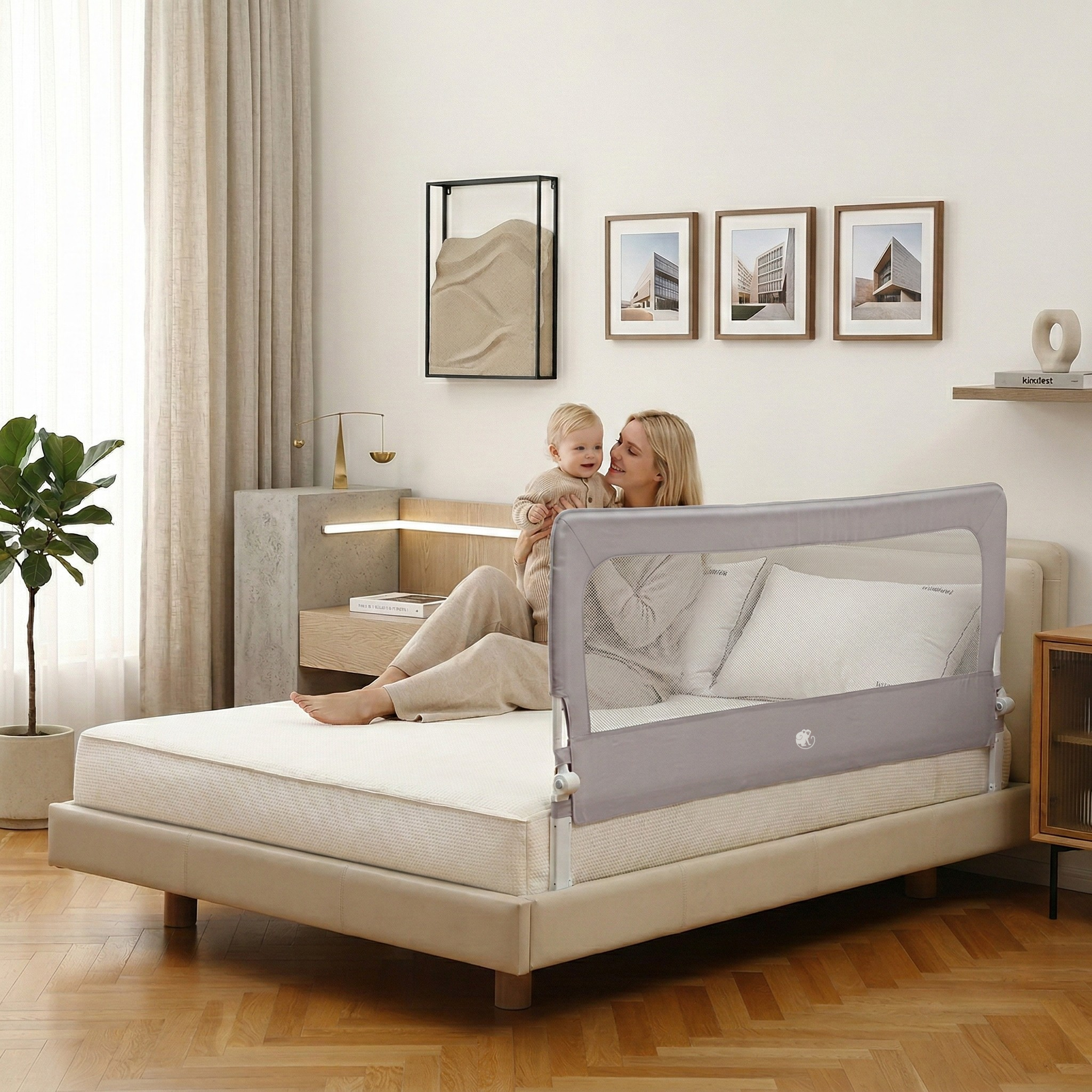 Barriera per letto Monkey Mum® Flip