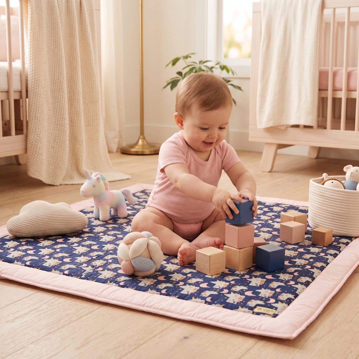 Tappeto gioco Monkey Mum® - Unicorno