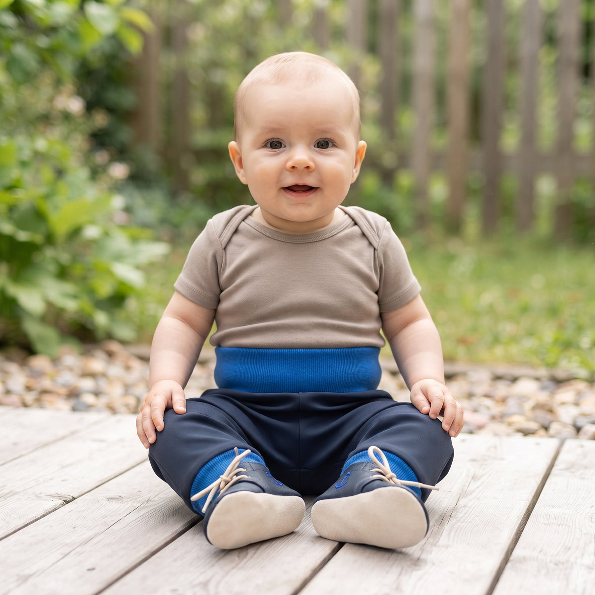 Pantaloni softshell per bambini con membrana Monkey Mum® - Cielo notturno