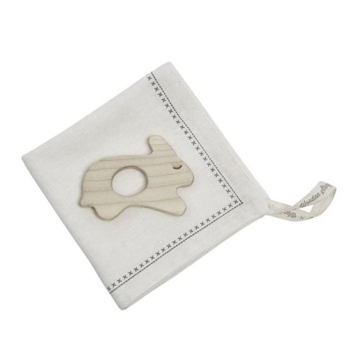 Wooden Story Gioco dentizione - Coniglietto con fazzoletto