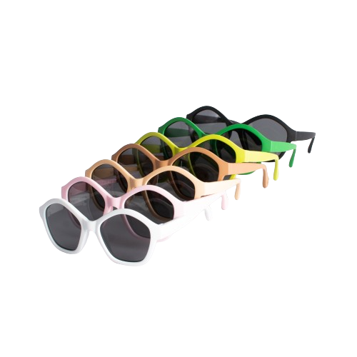 Occhiali da sole per bambini Monkey Mum® - Sguardo da panda - più colori