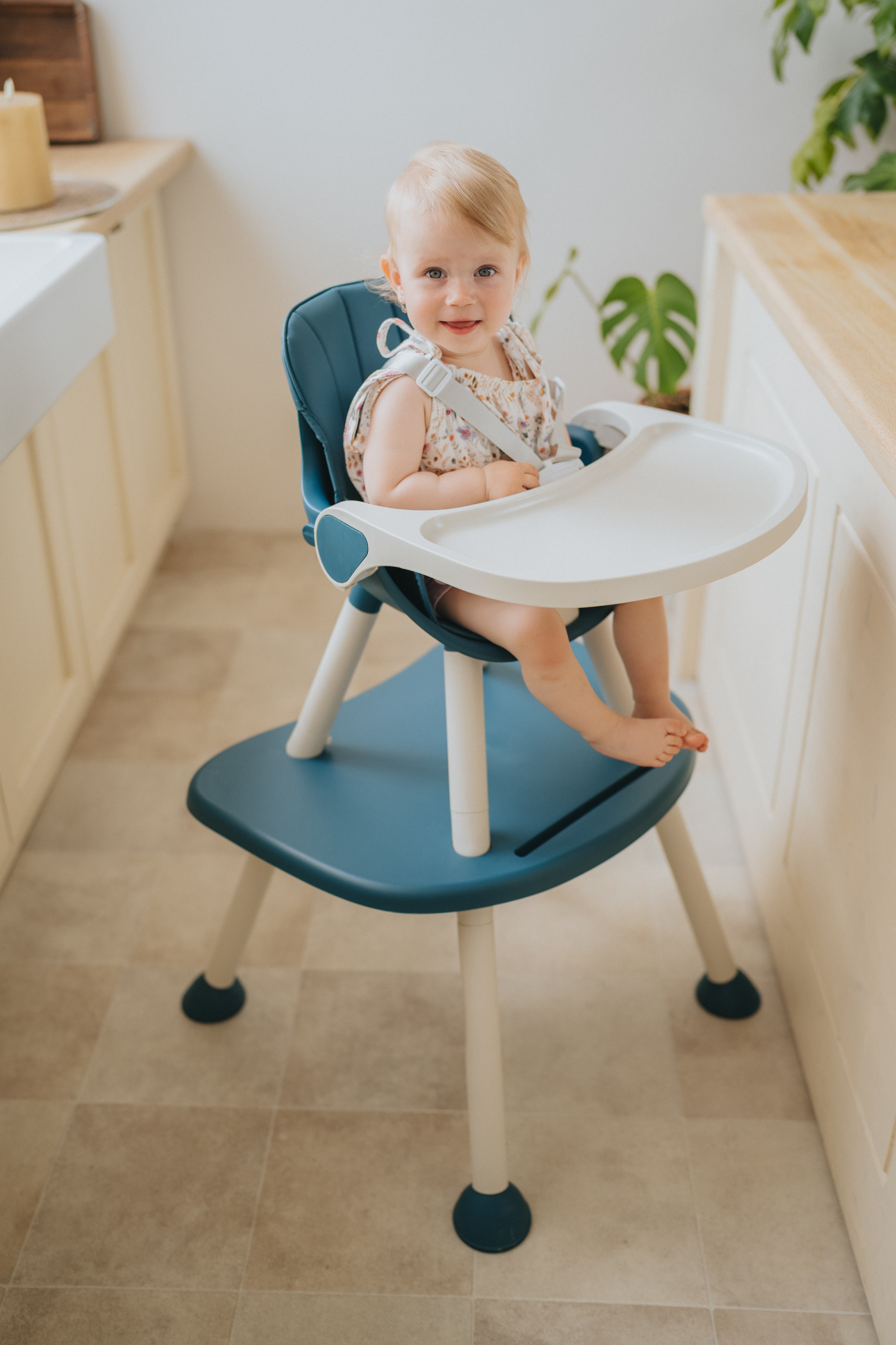 Seggiolone per bambini 2in1 Grow - Blu