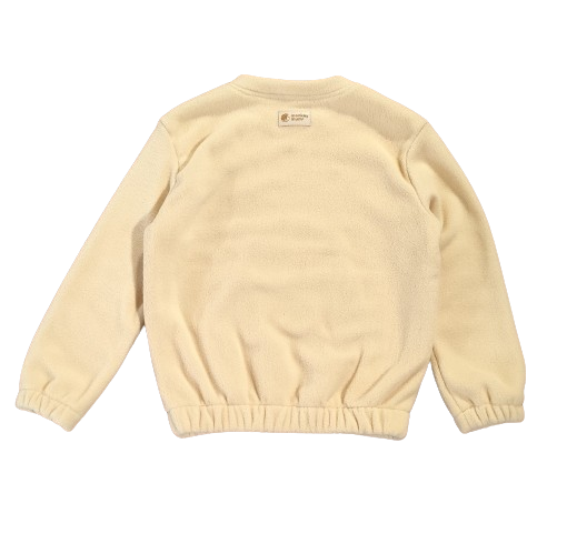 Felpa in pile da infilare dalla testa Monkey Mum® - Beige