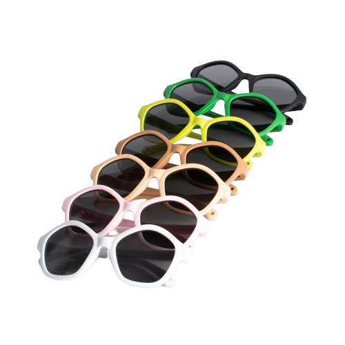 Occhiali da sole per bambini Monkey Mum® - Sguardo da panda - più colori