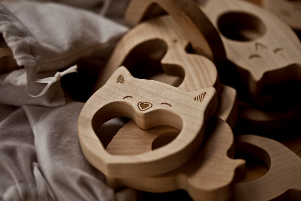 Wooden Story Gioco dentizione - Coniglietto