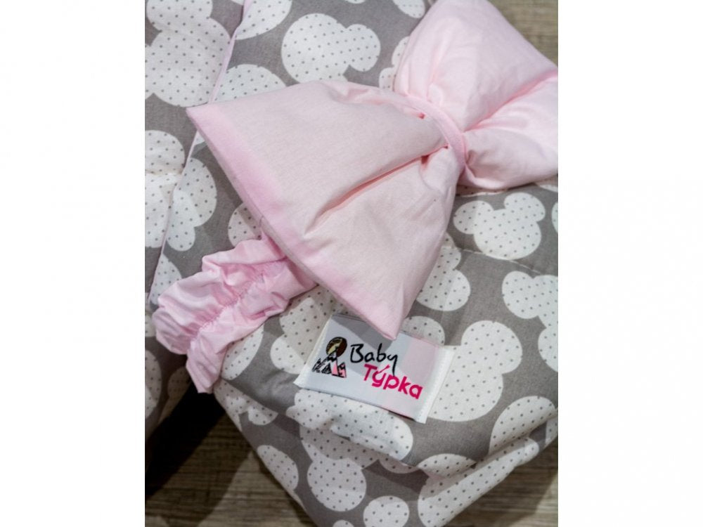Babywrap - Mickey pink