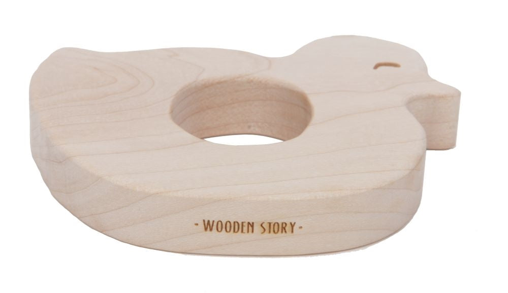 Wooden Story Gioco dentizione - Paperella