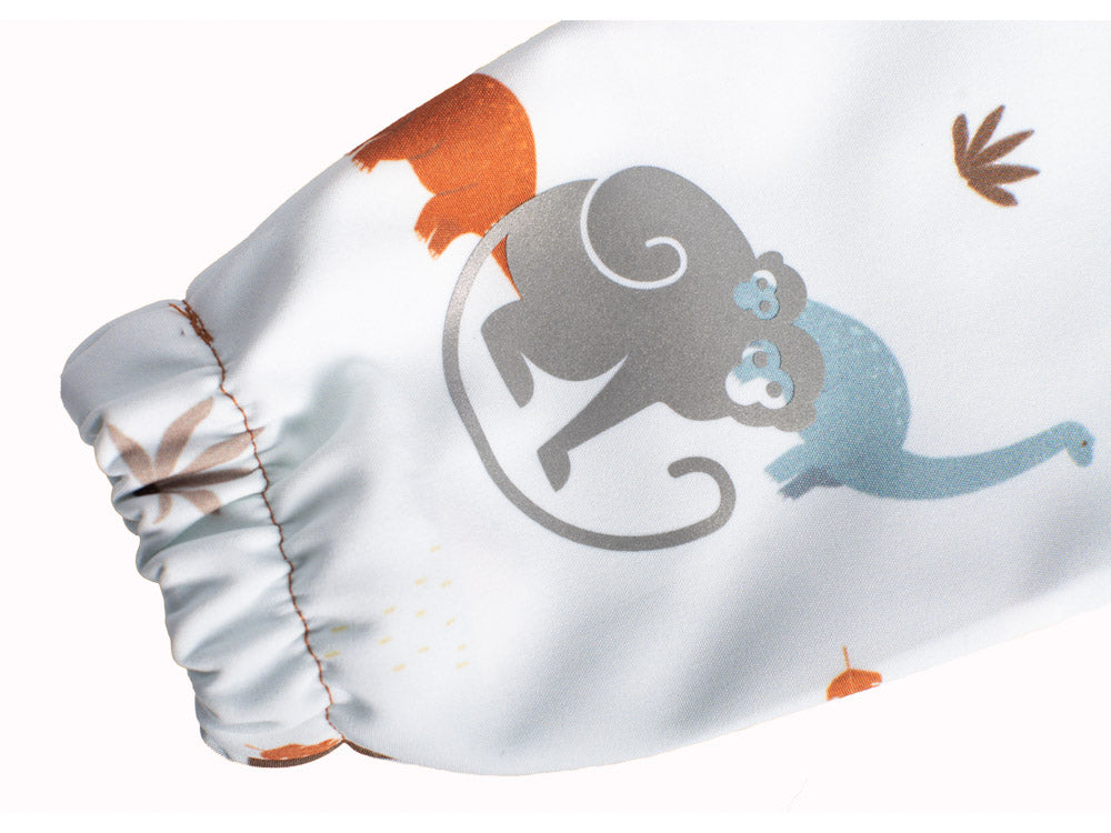 Pantaloni softshell per bambini con membrana Monkey Mum® - Storia dei dinosauri