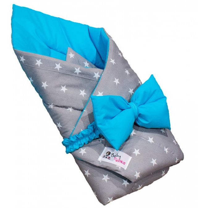 Babywrap - Stars blue