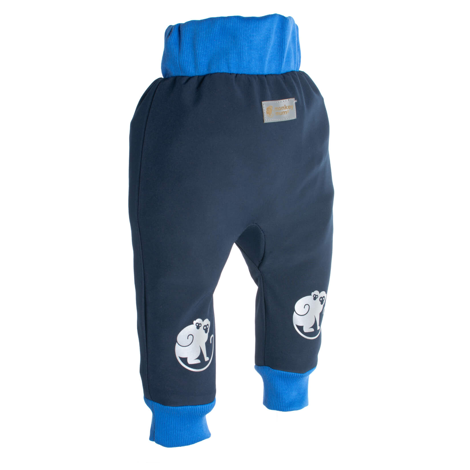 Pantaloni softshell per bambini con membrana Monkey Mum® - Cielo notturno