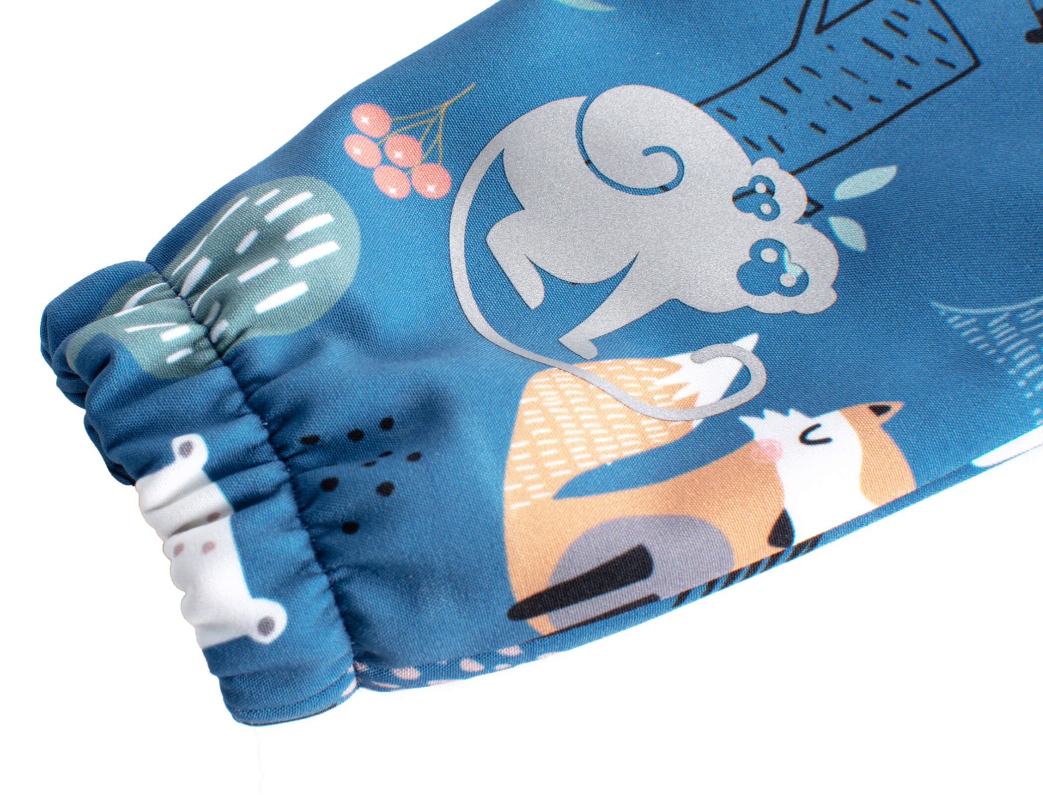 Pantaloni softshell per bambini con membrana Monkey Mum® - Animaletti notturni
