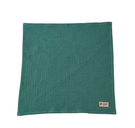 Pannolino in mussola Monkey Mum® - Verde scuro