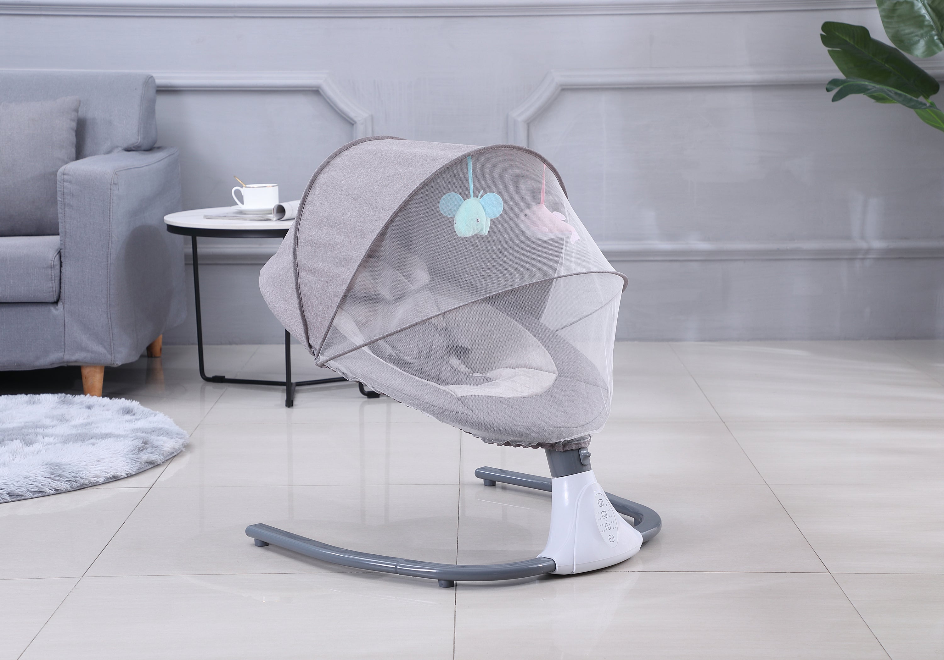Altalena elettrica orizzontale per bambini