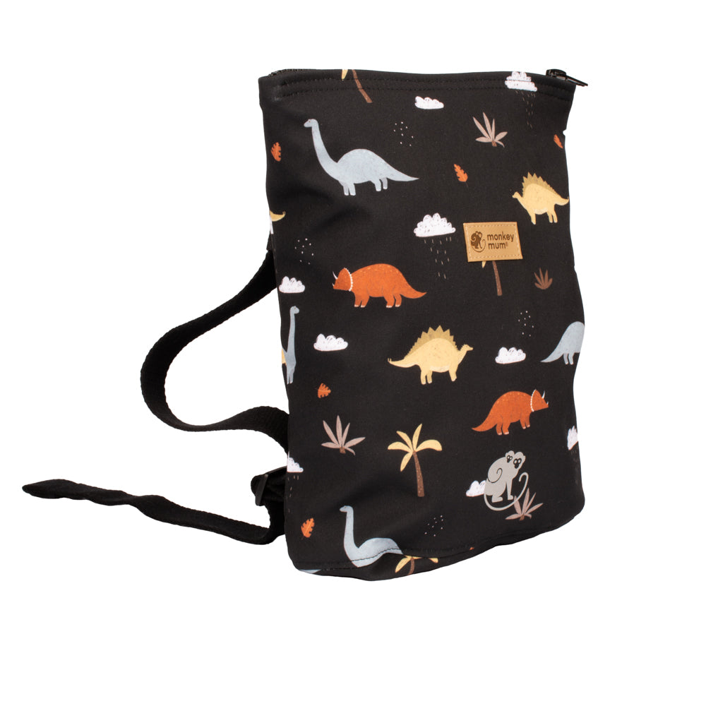 Zainetto softshell per bambini Monkey Mum® - Percorso dei dinosauri