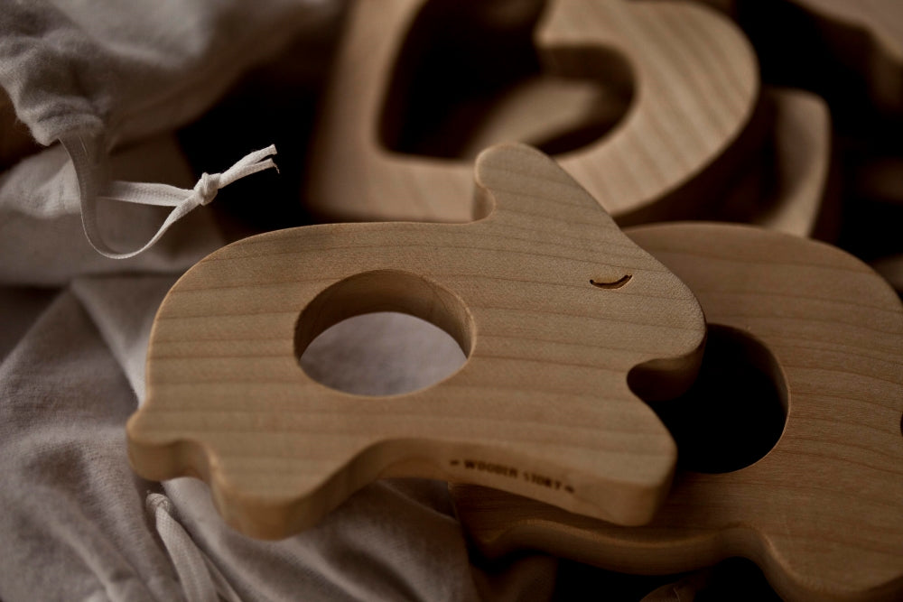 Wooden Story Gioco dentizione - Civetta