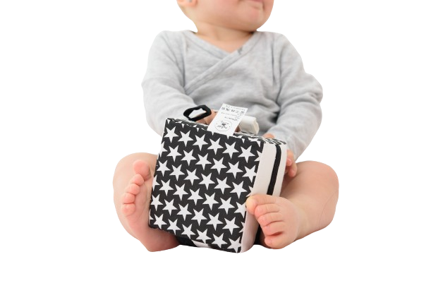 MyMoo Cubo sensoriale Busy cube - Bianconero
