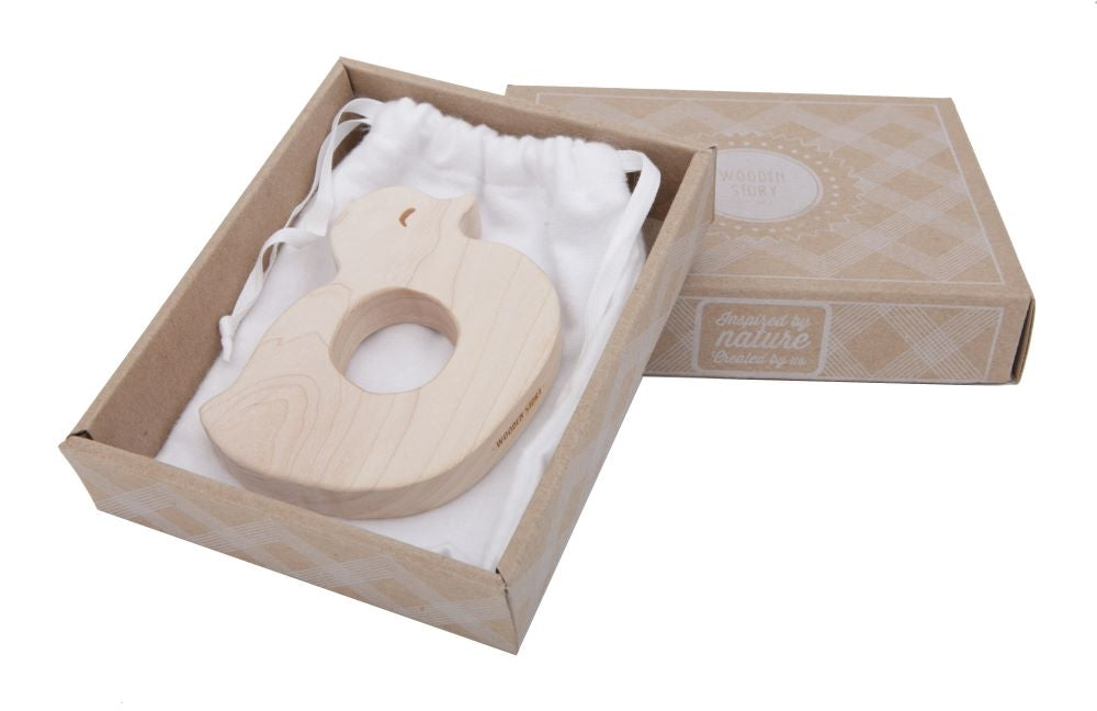 Wooden Story Gioco dentizione - Paperella
