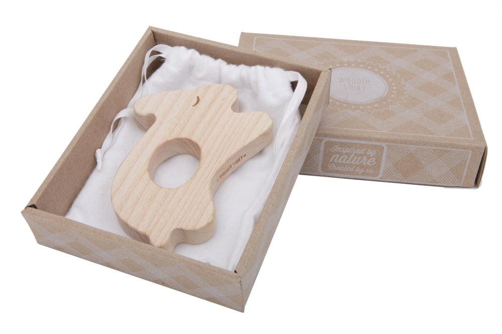 Wooden Story Gioco dentizione - Coniglietto