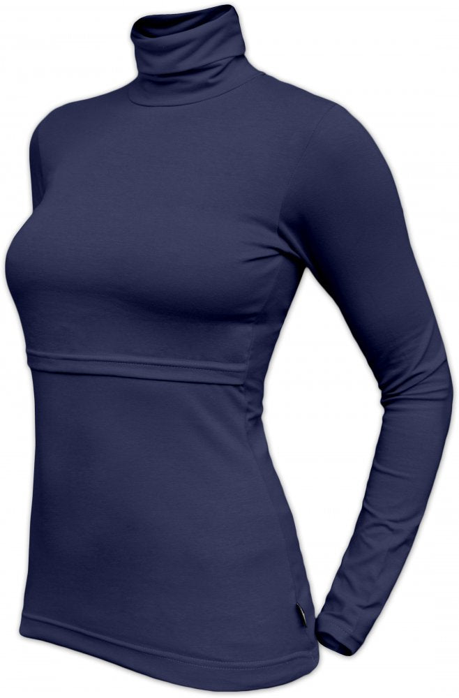 Dolcevita da allattamento Kateřina - blu scuro - L/XL