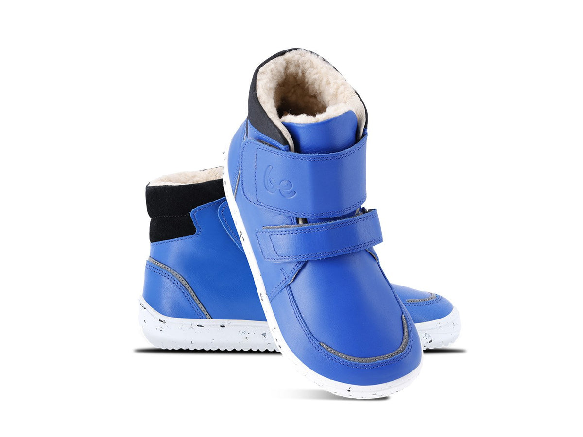 Be Lenka Scarpe invernali per bambini a piedi nudi Panda 2.0 - Blu e bianco