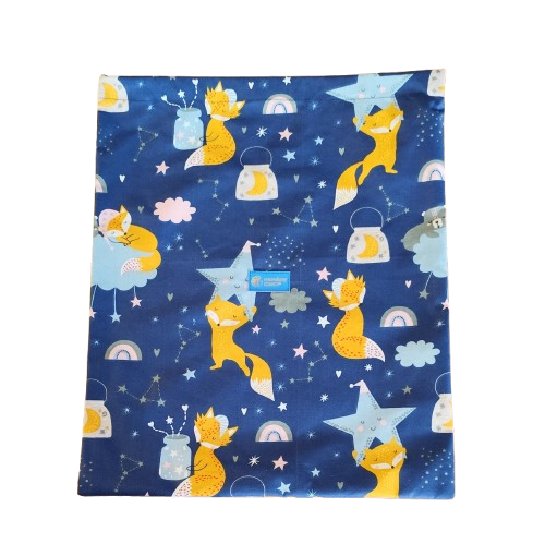 Sacchetto in tessuto Monkey Mum® - Animaletti stellati