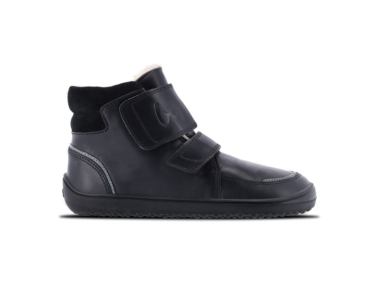 Be Lenka Scarpe invernali per bambini a piedi nudi Panda 2.0 - Tutto nero