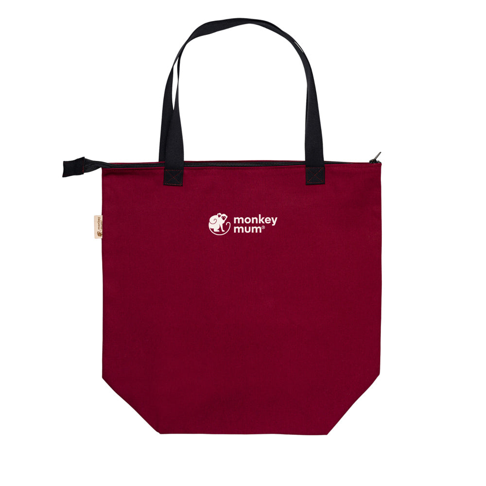 Monkey Mum® Piccola borsa in stoffa per accessori Carrie - Cielo al tramonto