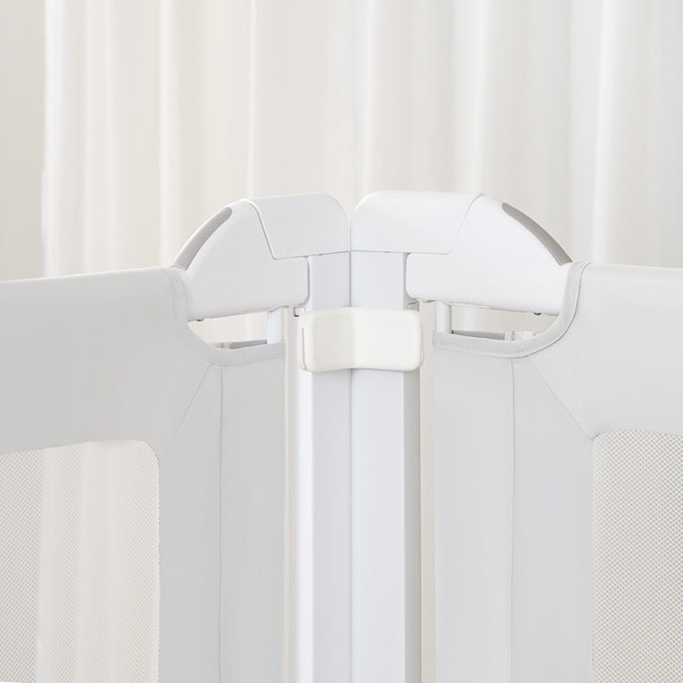 Barriera per letto Monkey Mum® Popular - grigio chiaro - aperta