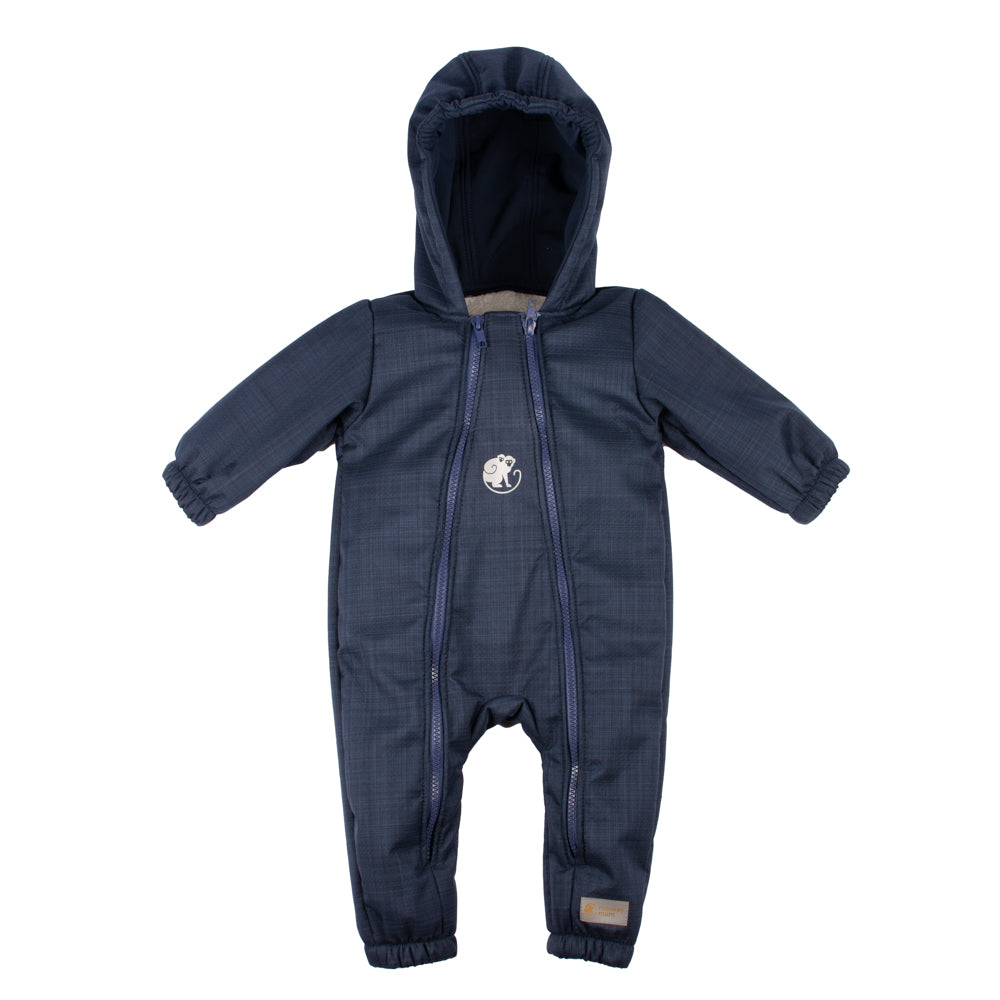 Monkey Mum® Tuta in softshell invernale per bambini con pile teddy - Fiaba della buonanotte, seconda scelta - taglia 62/68