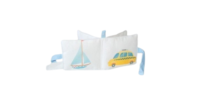 MyMoo Mini soft book - Mezzi di trasporto
