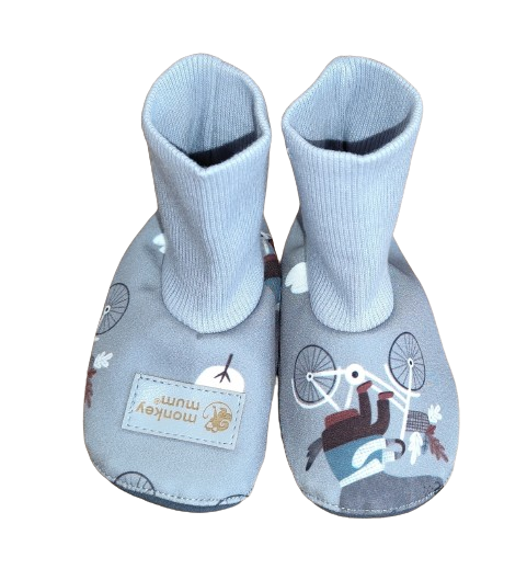 Monkey Mum® Scarpine softshell con membrana - Lupi in bicicletta
