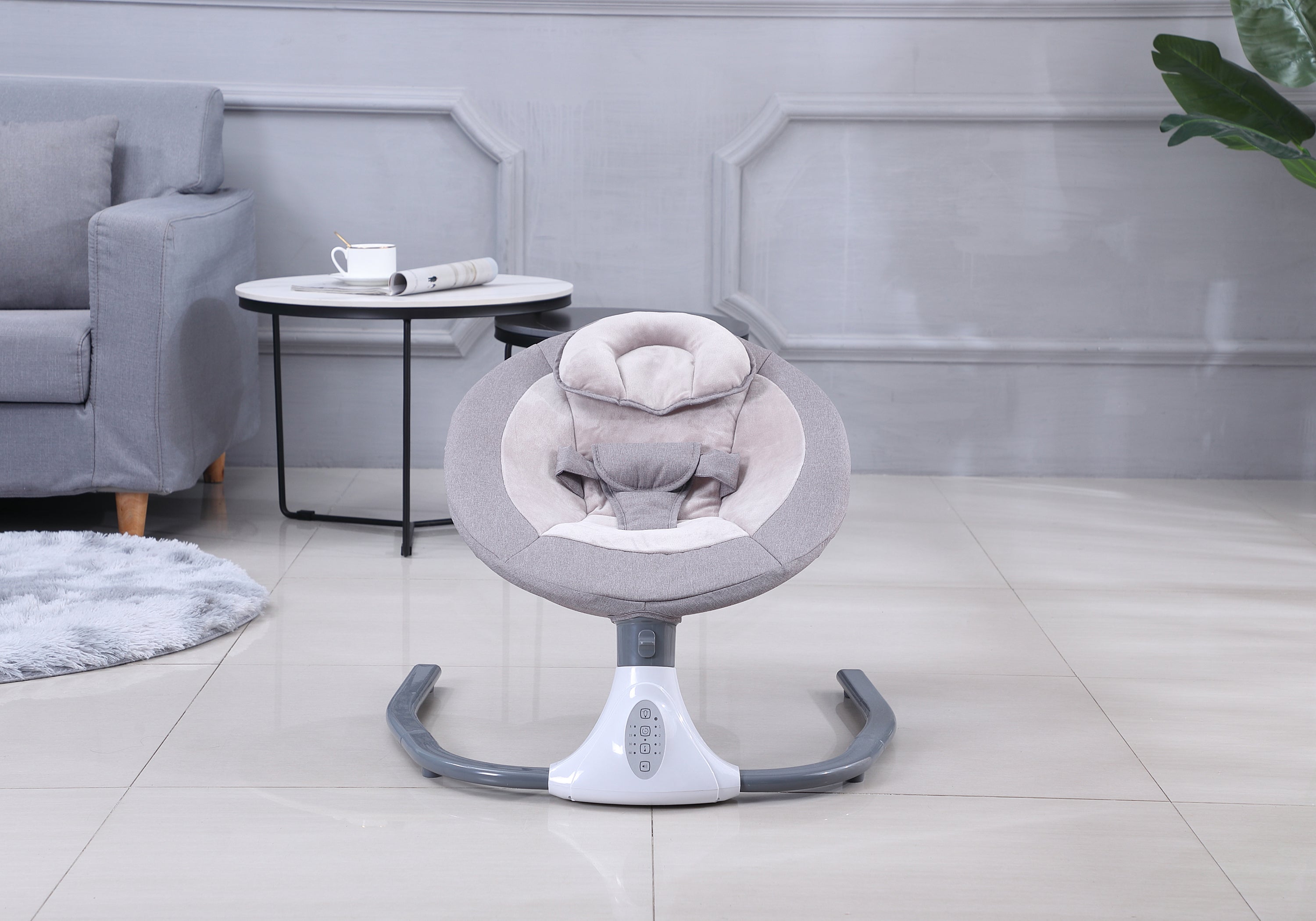 Altalena elettrica orizzontale per bambini