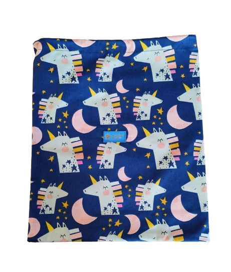 Sacchetto in tessuto Monkey Mum® - Unicorno