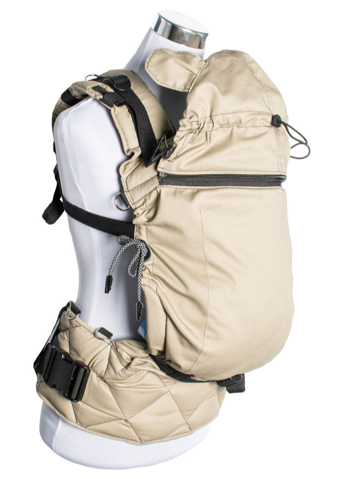 Cappuccio leggero Monkey Mum® per marsupio Carrie - Sabbia del deserto