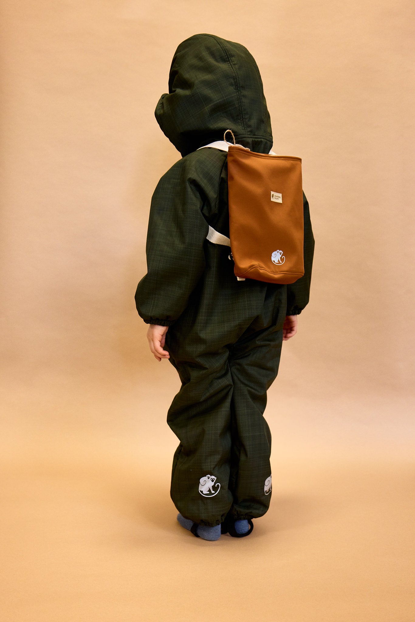 Zainetto softshell per bambini Monkey Mum® - Giochi di volpi
