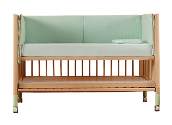Lettino per bambini 3in1 - Massello - 120x60 cm