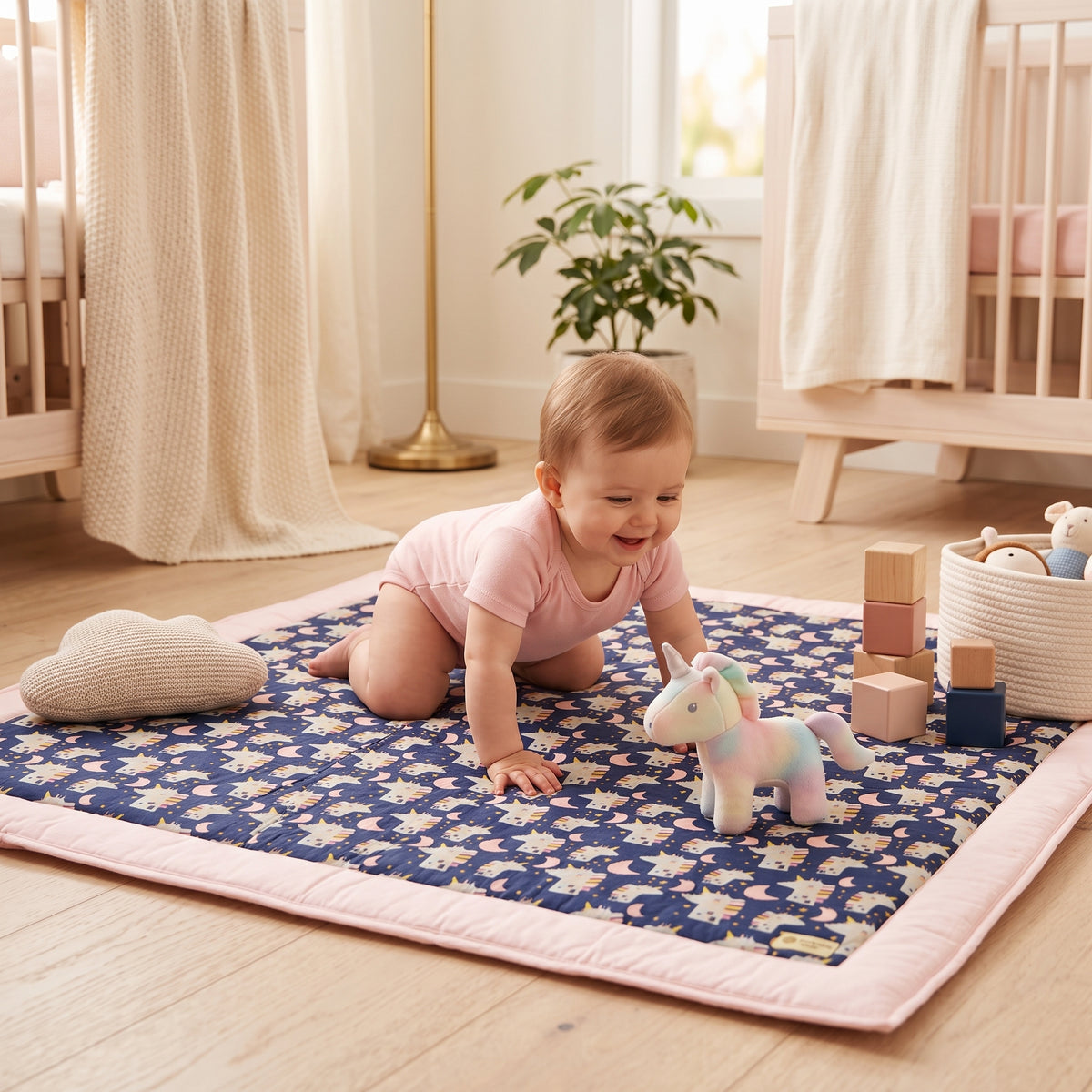 Tappeto gioco Monkey Mum® - Unicorno