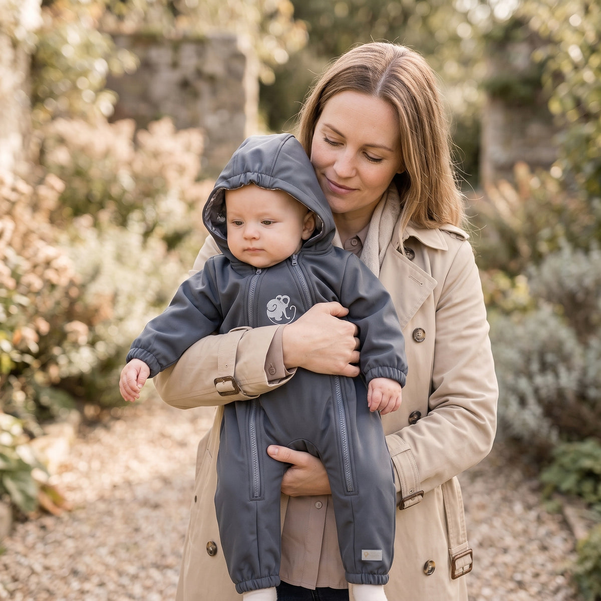 Monkey Mum® Tuta softshell con membrana – Gita misteriosa - tag. 62/68, 74/80