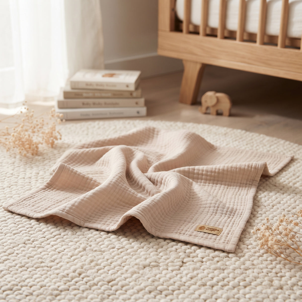 Pannolino in mussola Monkey Mum® - Beige