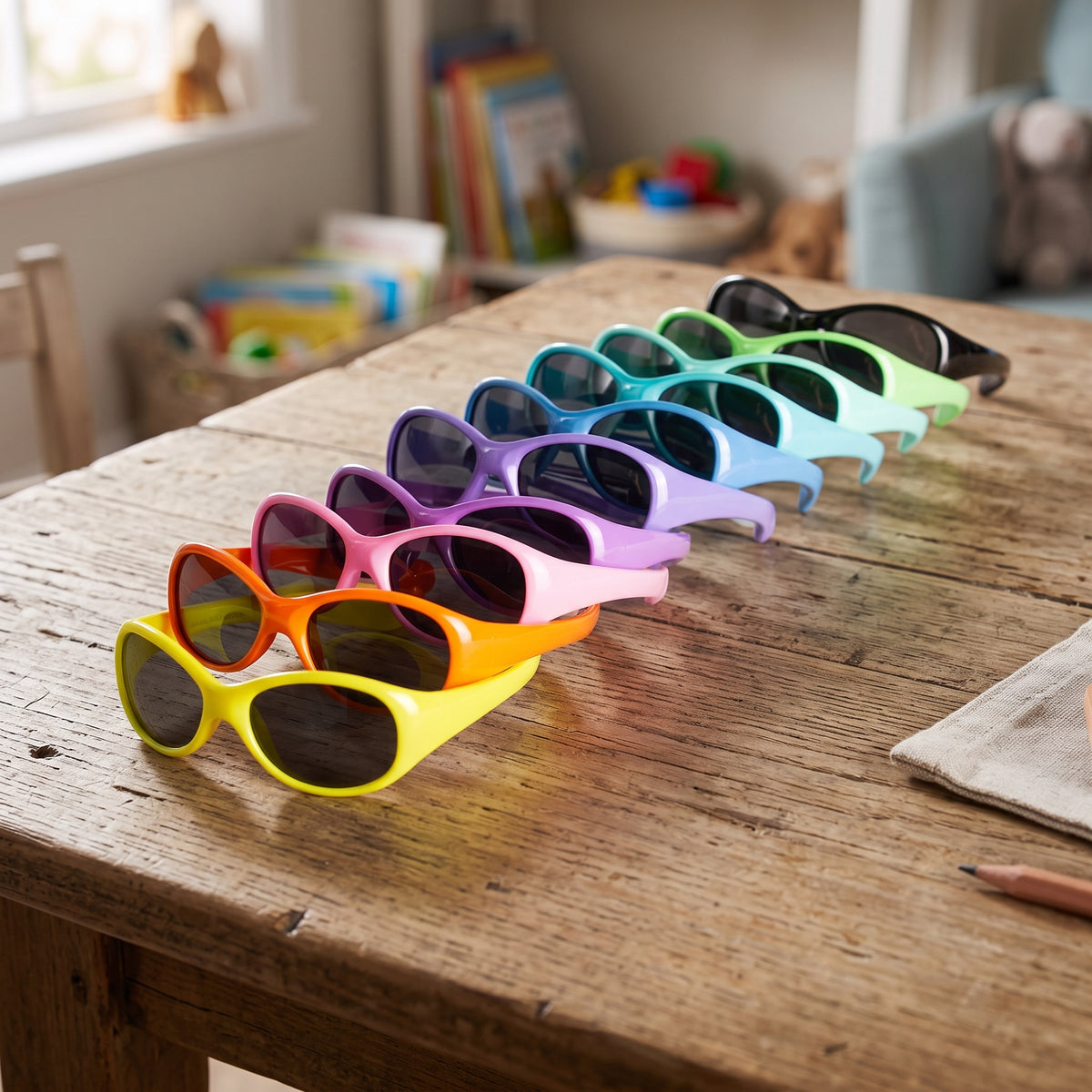 Occhiali da sole per bambini Monkey Mum® - Puma da corsa - più colori