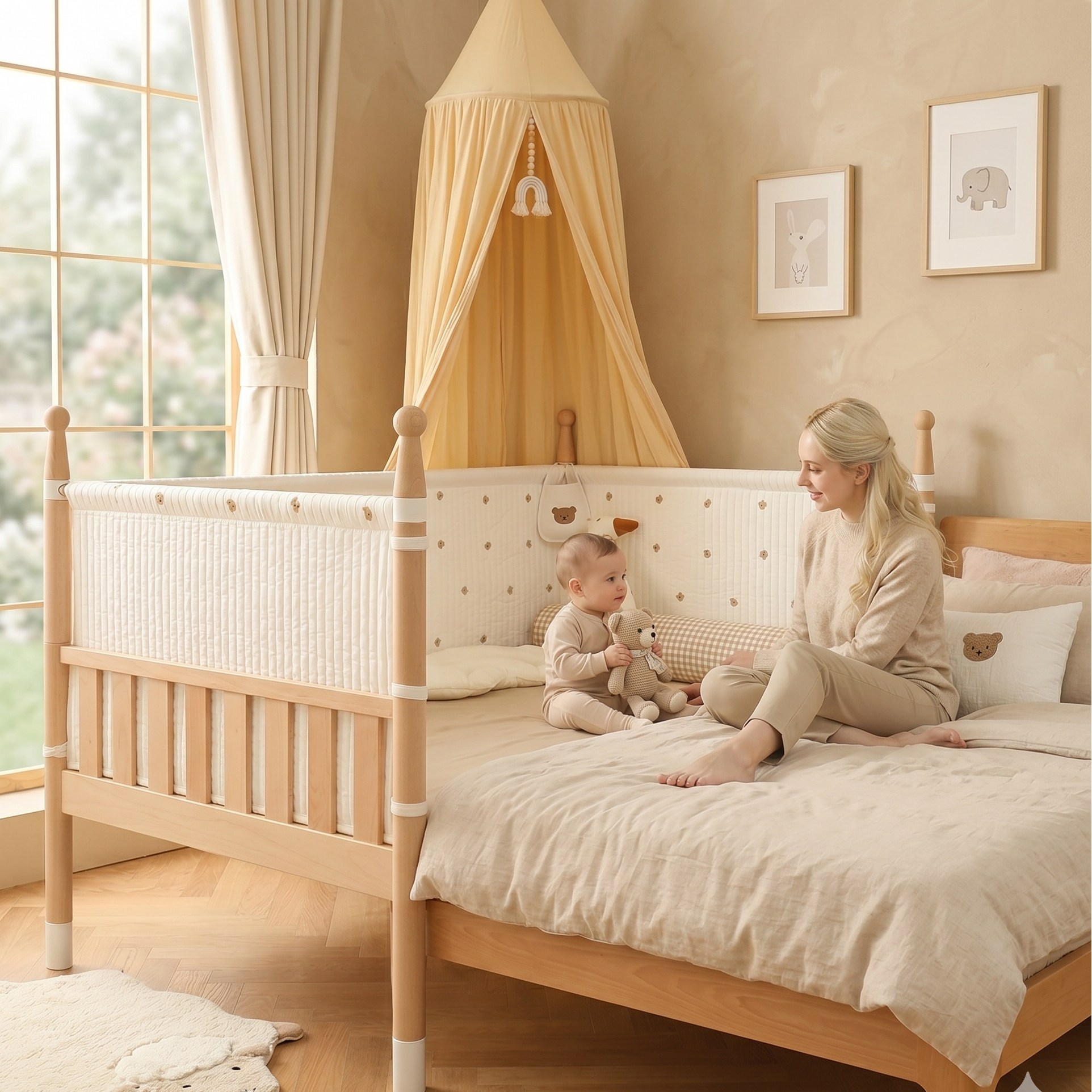 Letto per bambini 5in1 - Massello