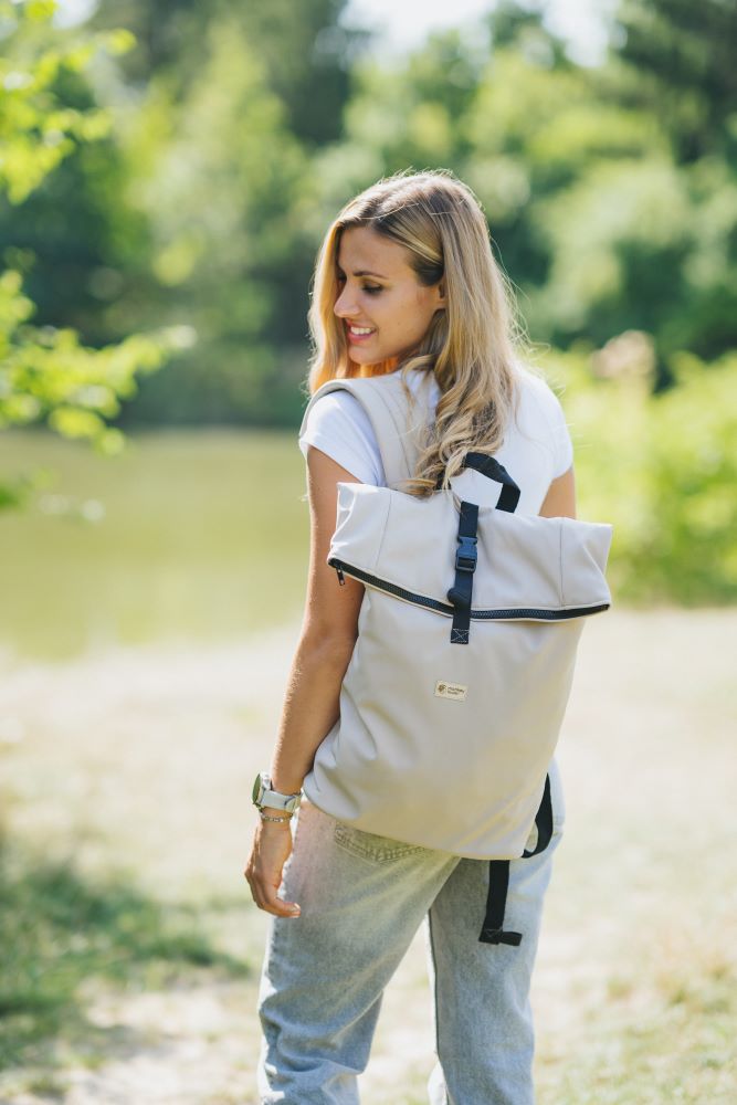 Monkey Mum® Zaino integrato in softshell per il marsupio Carrie - Safari tour