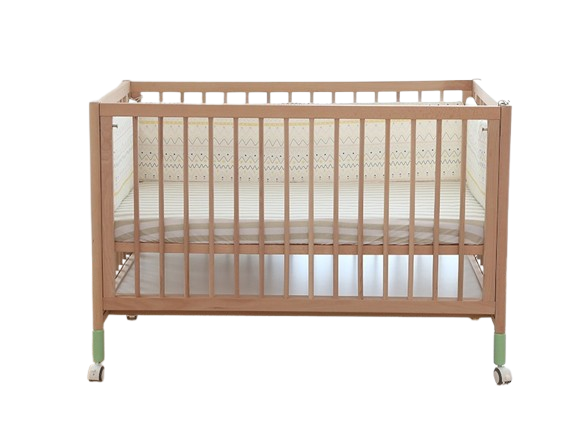 Lettino per bambini 3in1 - Massello - 120x60 cm